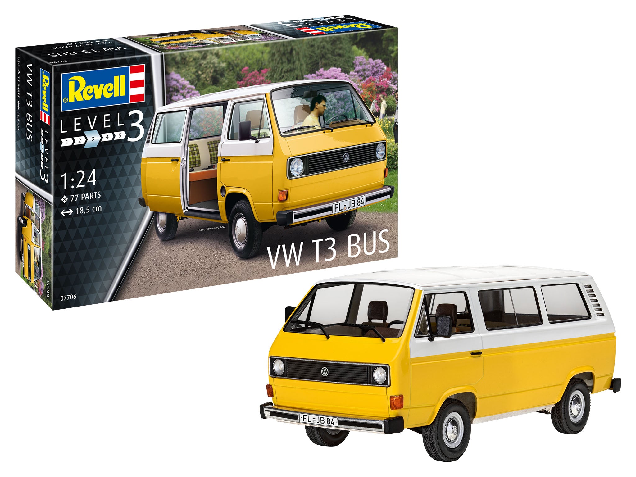 VW T3 Bus 1:25 Scale Kit