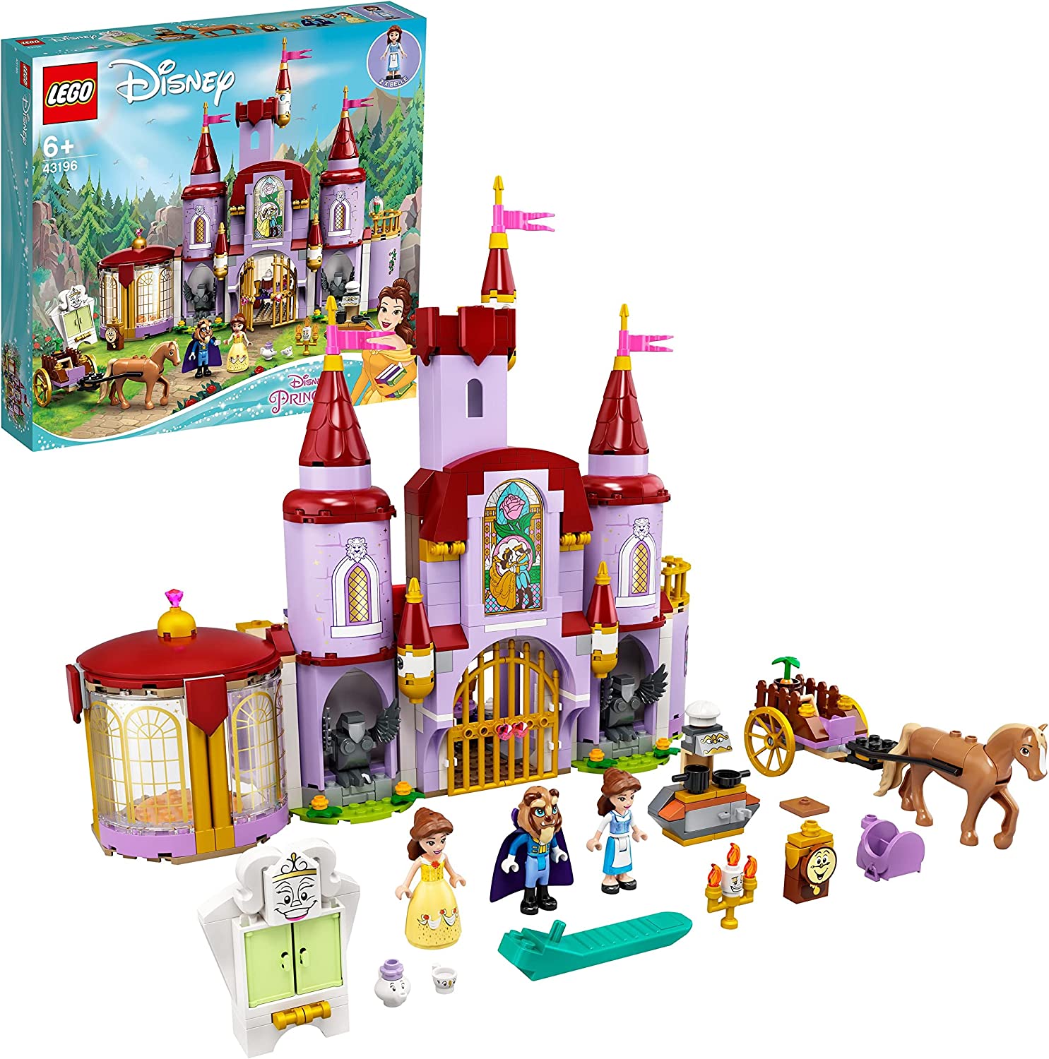 Lego 43196 Belle and the Beasts Castle