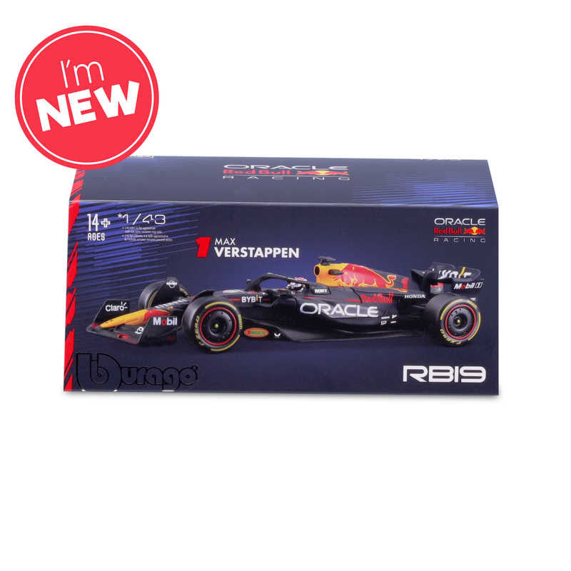 Bburago F1 1:43 RedBull RB19 Racing Max Verstappen