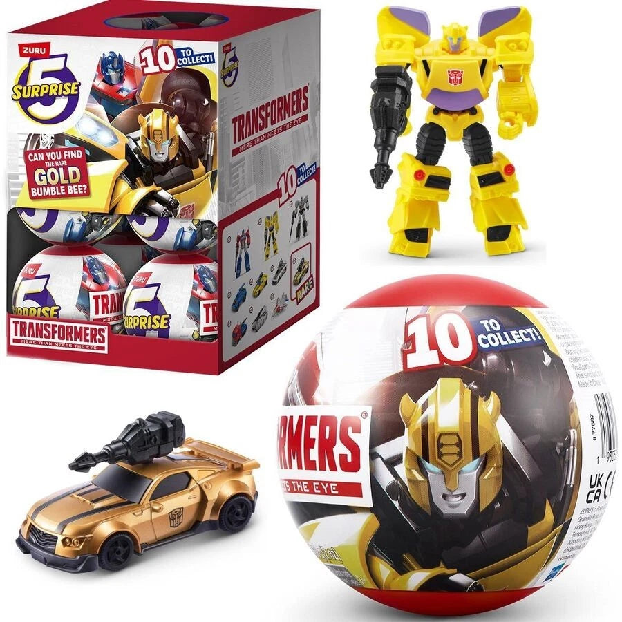 5 Surprise Mini Brands Transformers Series 1