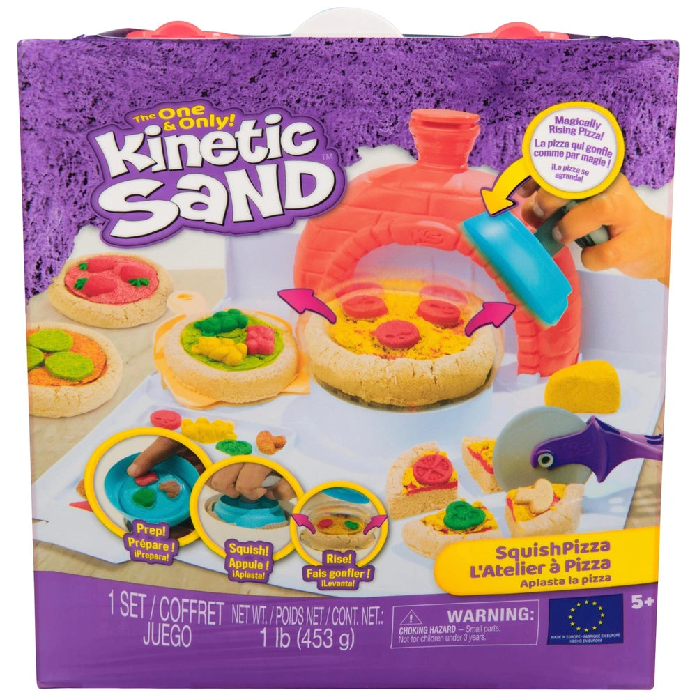 Kinetic Squish Pizza Playset