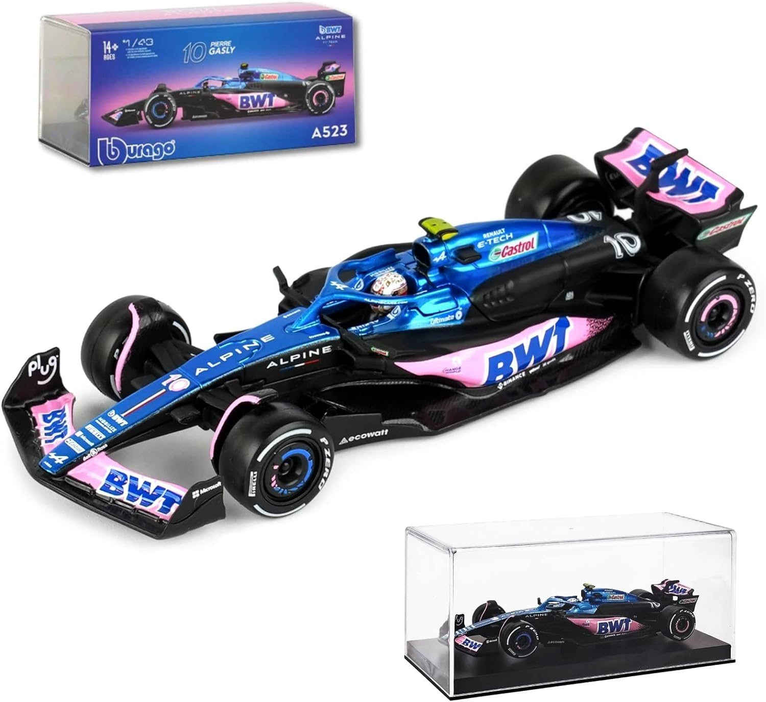 Bburago F1 1:43 BWT Alpine F1 Team A523 Pierre Gasly