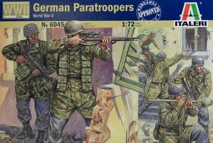 Italeri WWII German Papatroopers 1:72 Scale