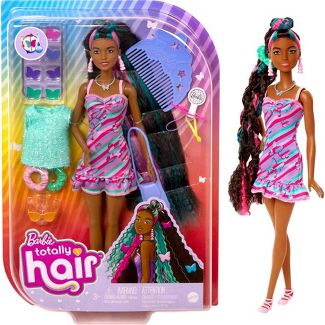 Barbie Totally Hair Doll Pink & Green Hair