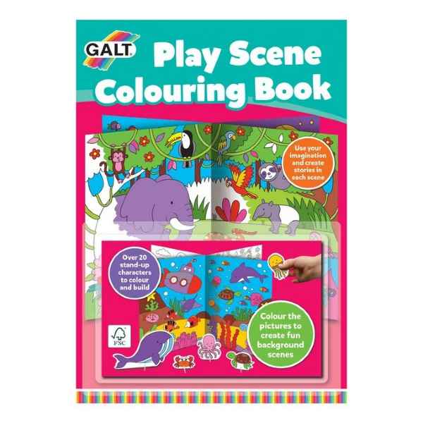 Galt Play Scene Colouring Book