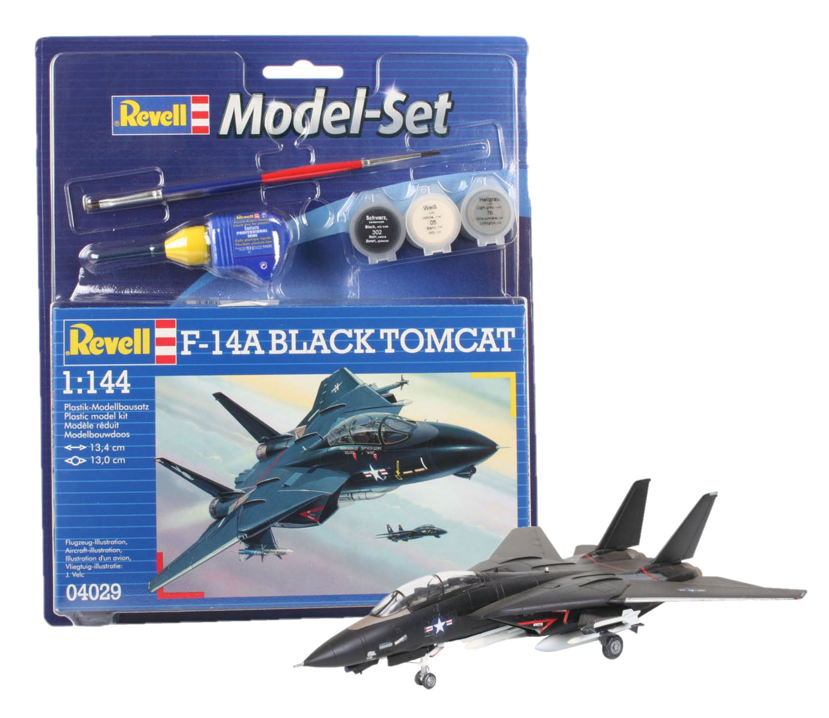 F-14A Black Tomcat Model Set 1:72 Scale Kit