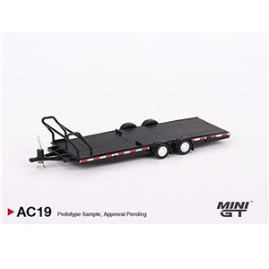 Mini GT Car Hauler Trailer Type B Black 1:64