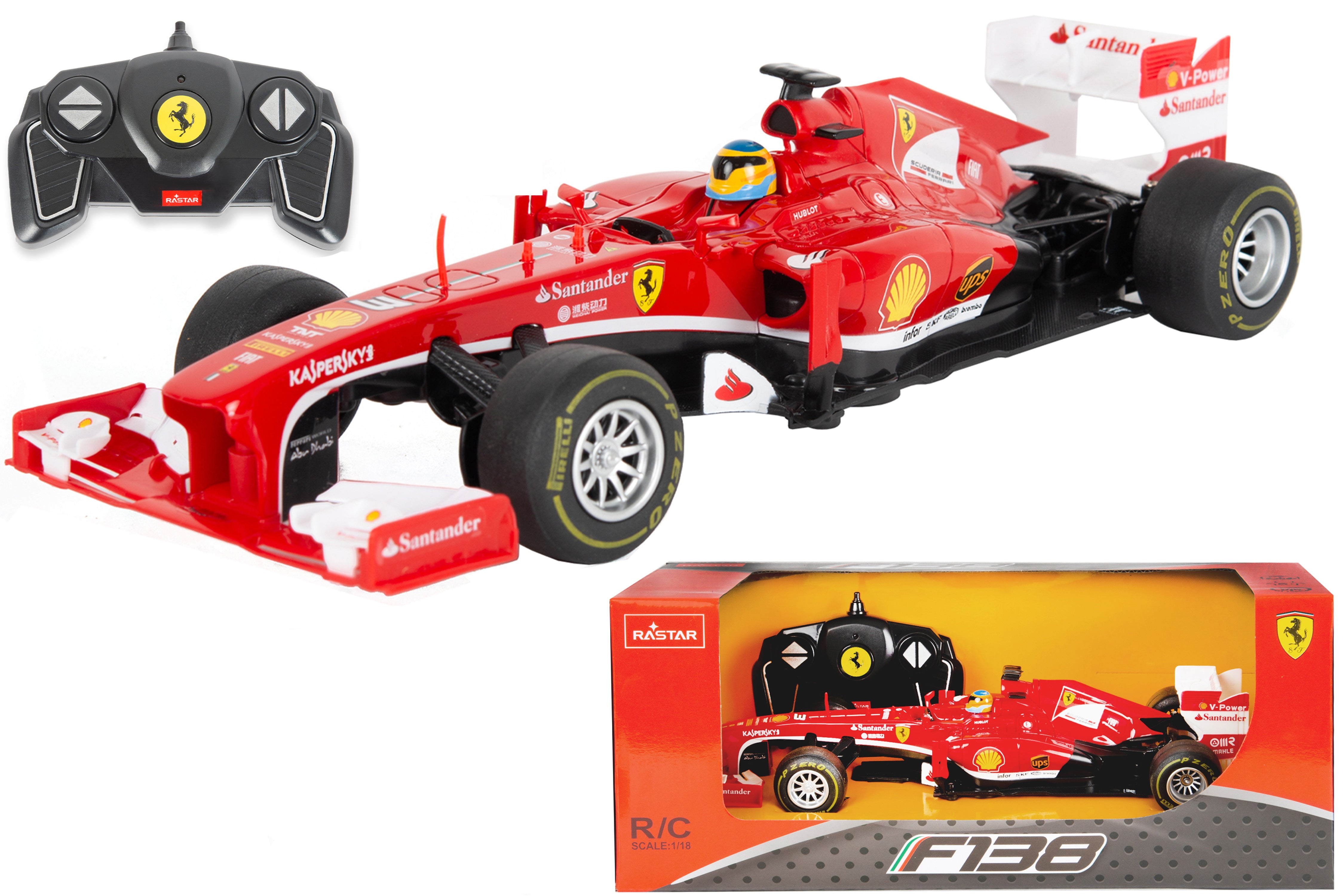 Ferrari F1 Radio Controlled Car 1:18 Scale Model