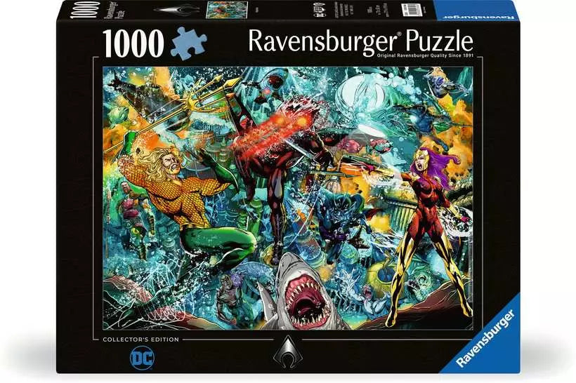 Aquaman Collectors Edition 1000 Piece Jigsaw