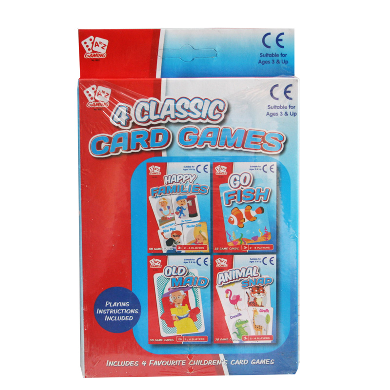 Kiddies 4 Classic Card Games