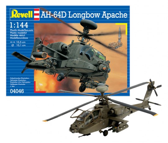 AH-64D Longbow Apache 1:144 Scale Kit