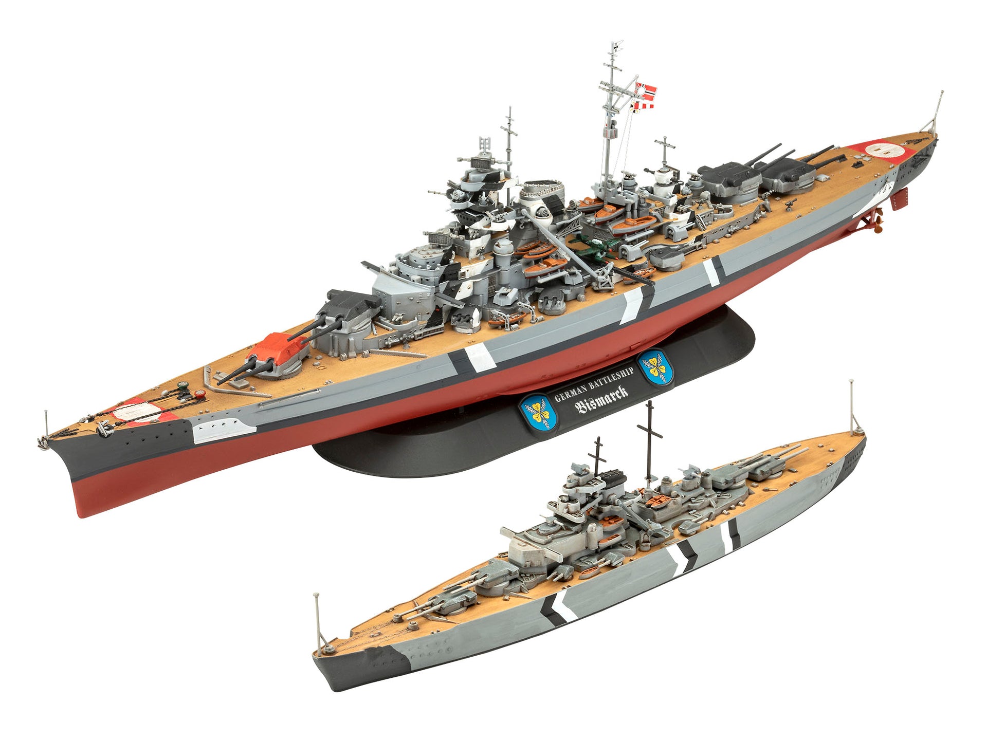 Revell Bismarck 1:200 & 1:1700 Gift Set