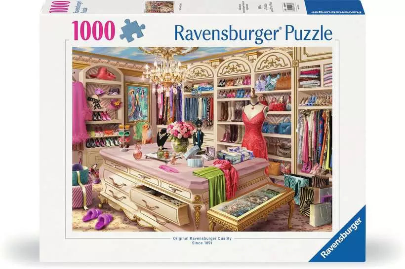 The Coveted Closet 1000 Piece Jigsaw Puzzle
