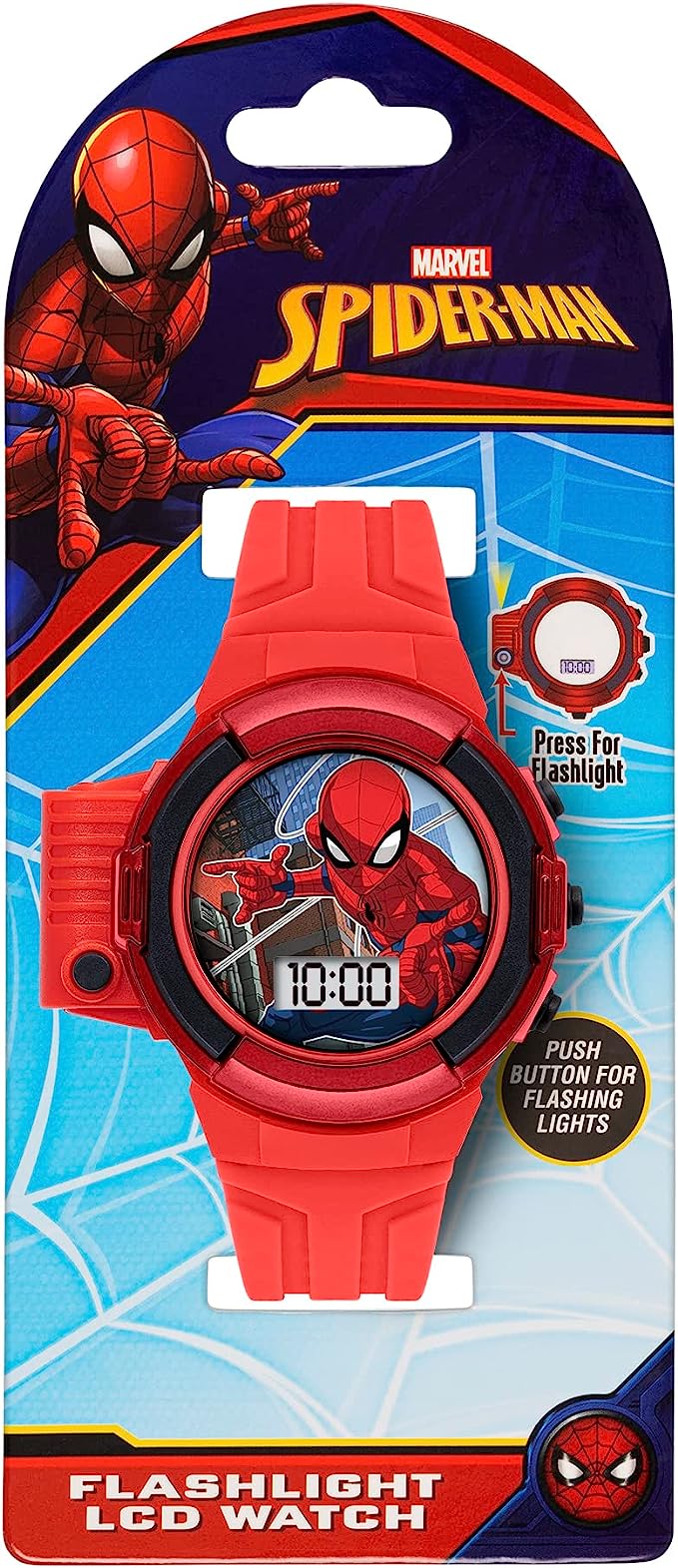 Spiderman Flashlight Watch