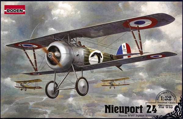 Nieuport 24 Bi-Plane 1:32 Scale Model Kit
