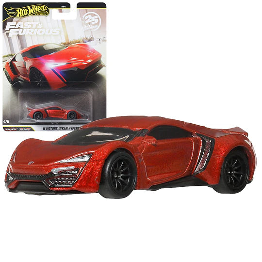 Hot Wheels Premium Fast & Furious 1:64 W Motors Lykan Hypersport