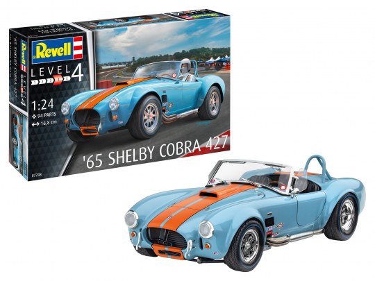 65 Shelby Cobra 427 1:24 Scale Kit