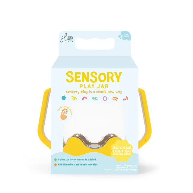 Glo Pals Light Up Sensory Jar - Yellow