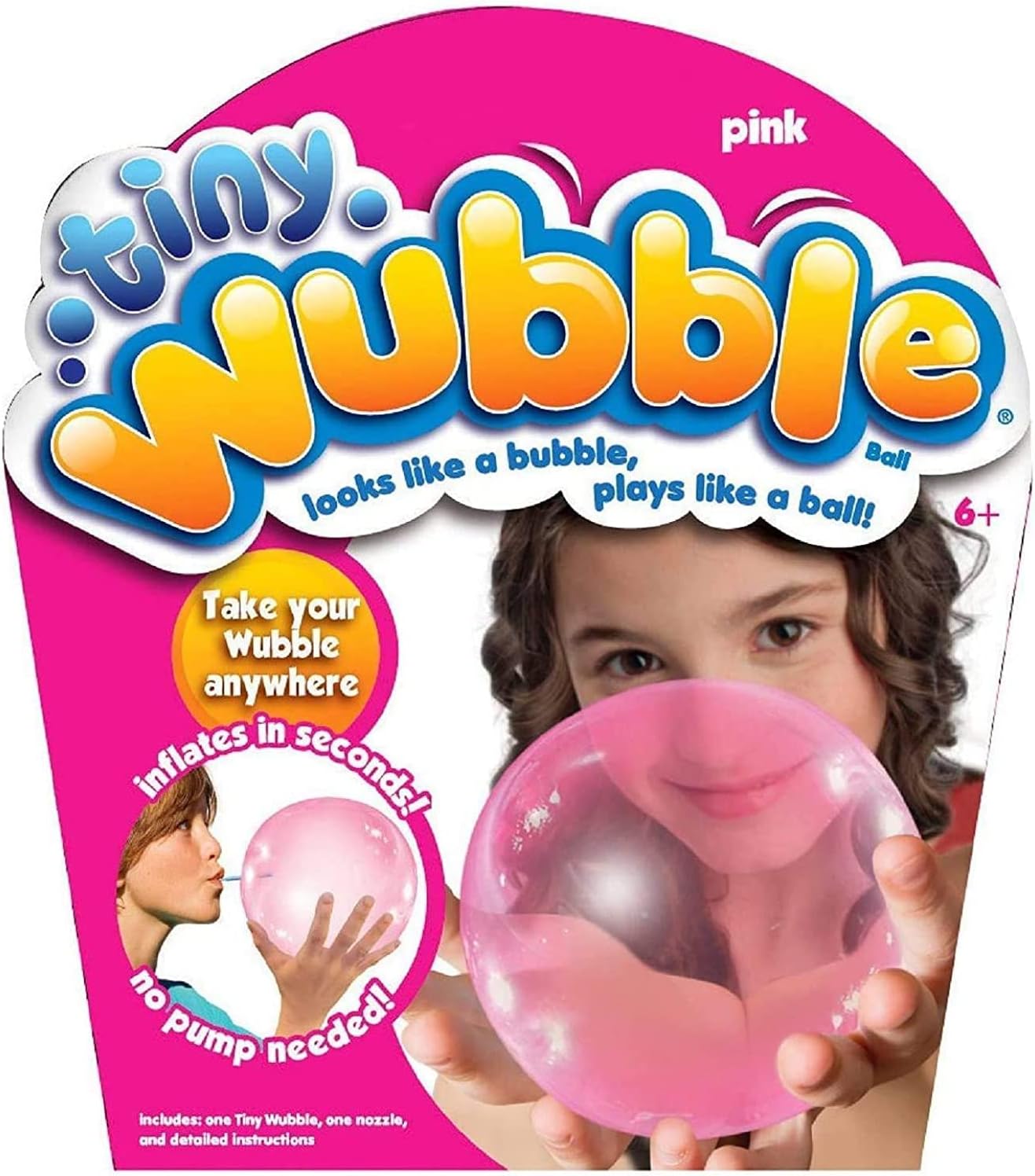 Tiny Wubble Bubble Ball Pink