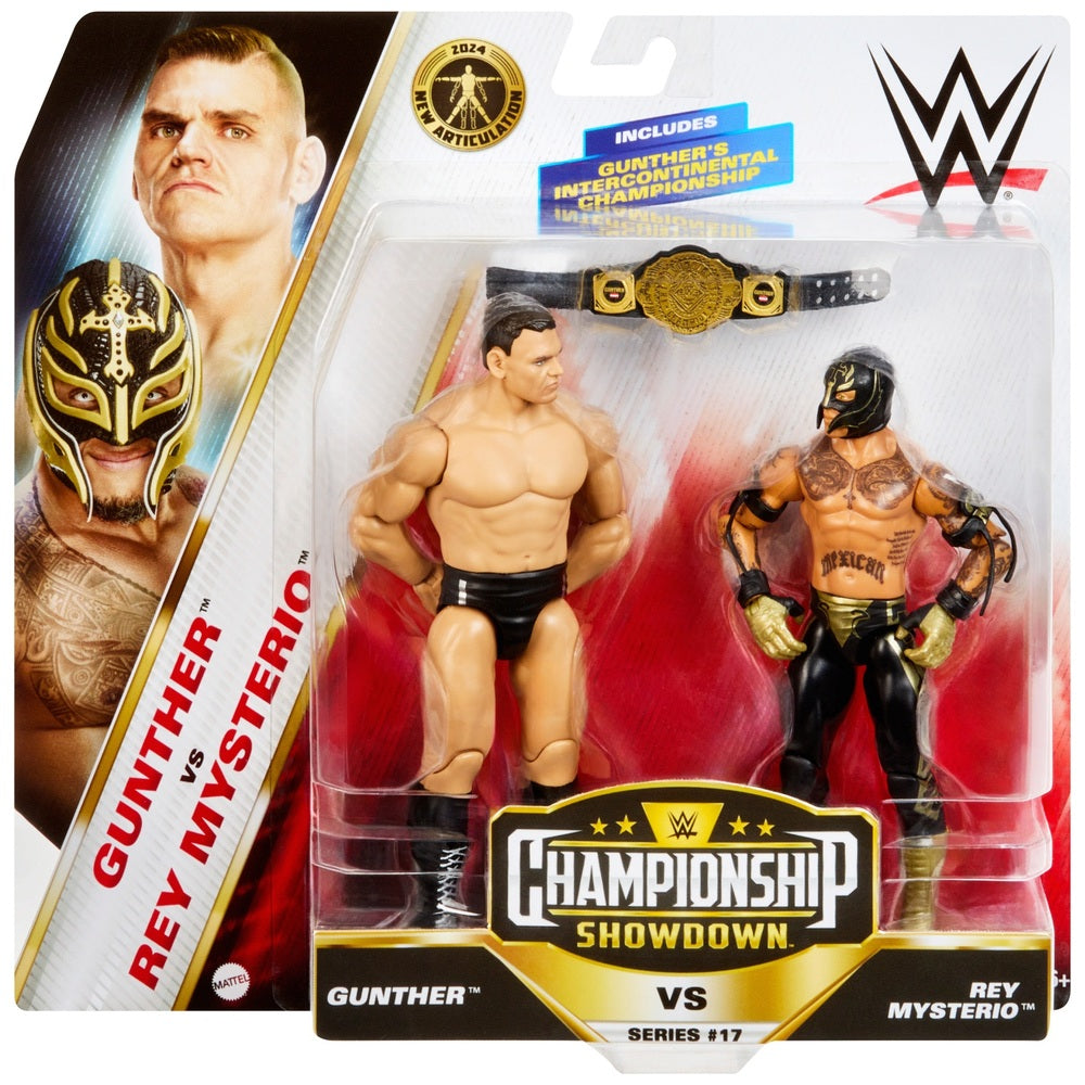 WWE Championship Showdown Gunther Vs Rey Mysterio
