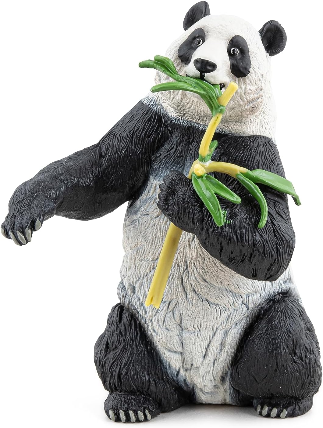 Panda with bamboo