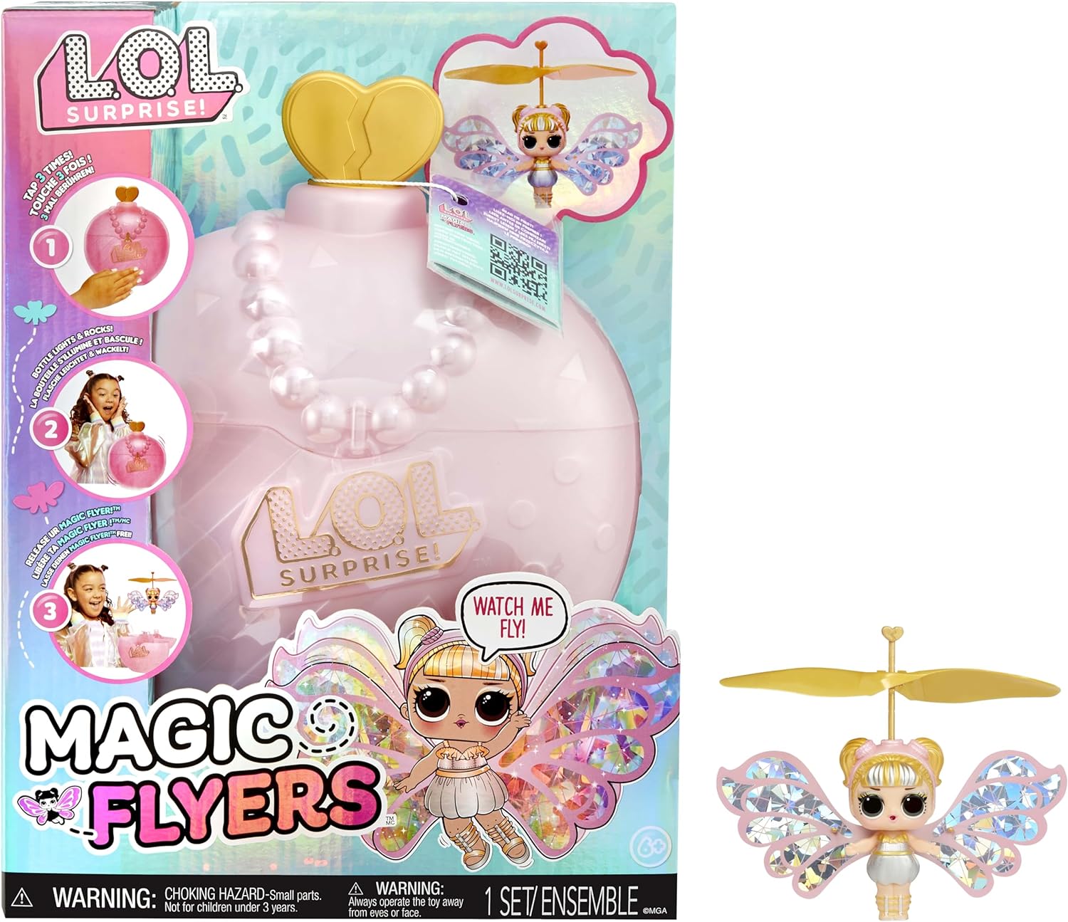L.O.L. Surprise Magic Flyers Doll Sky Starling