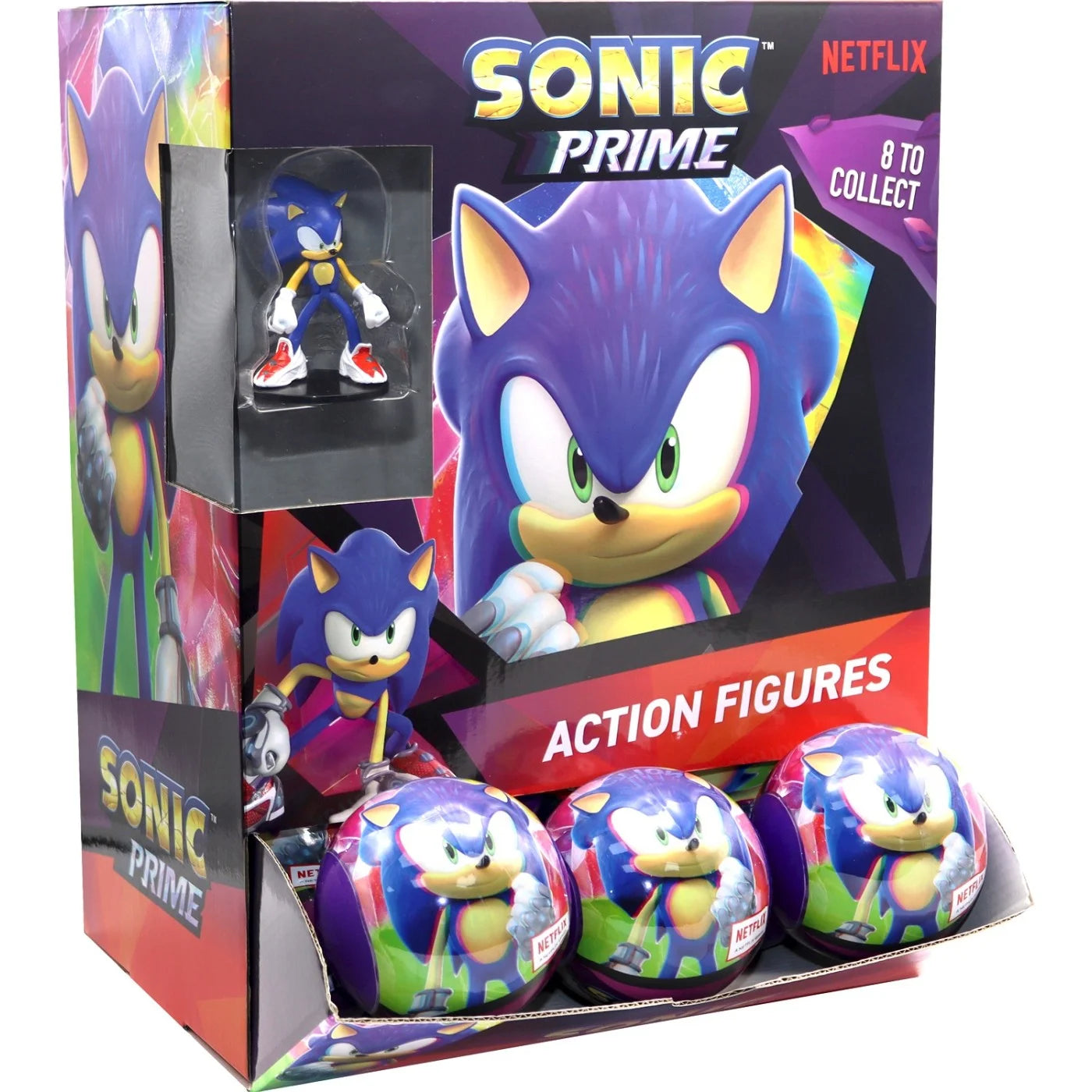 Sonic Prime Figure in Capsule