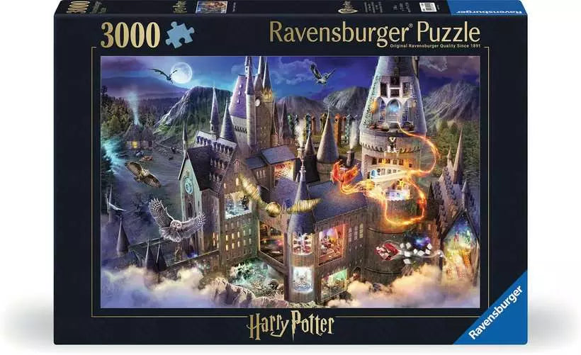Hogwarts Castle 3000 Piece Jigsaw Puzzle