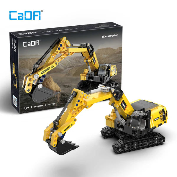 Cada Excavator 467 Piece Construction Set