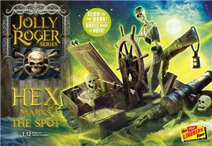 Jolly Roger Series Hex Marks the Spot (Glow in the Dark) 1:12 Scale Model Kit