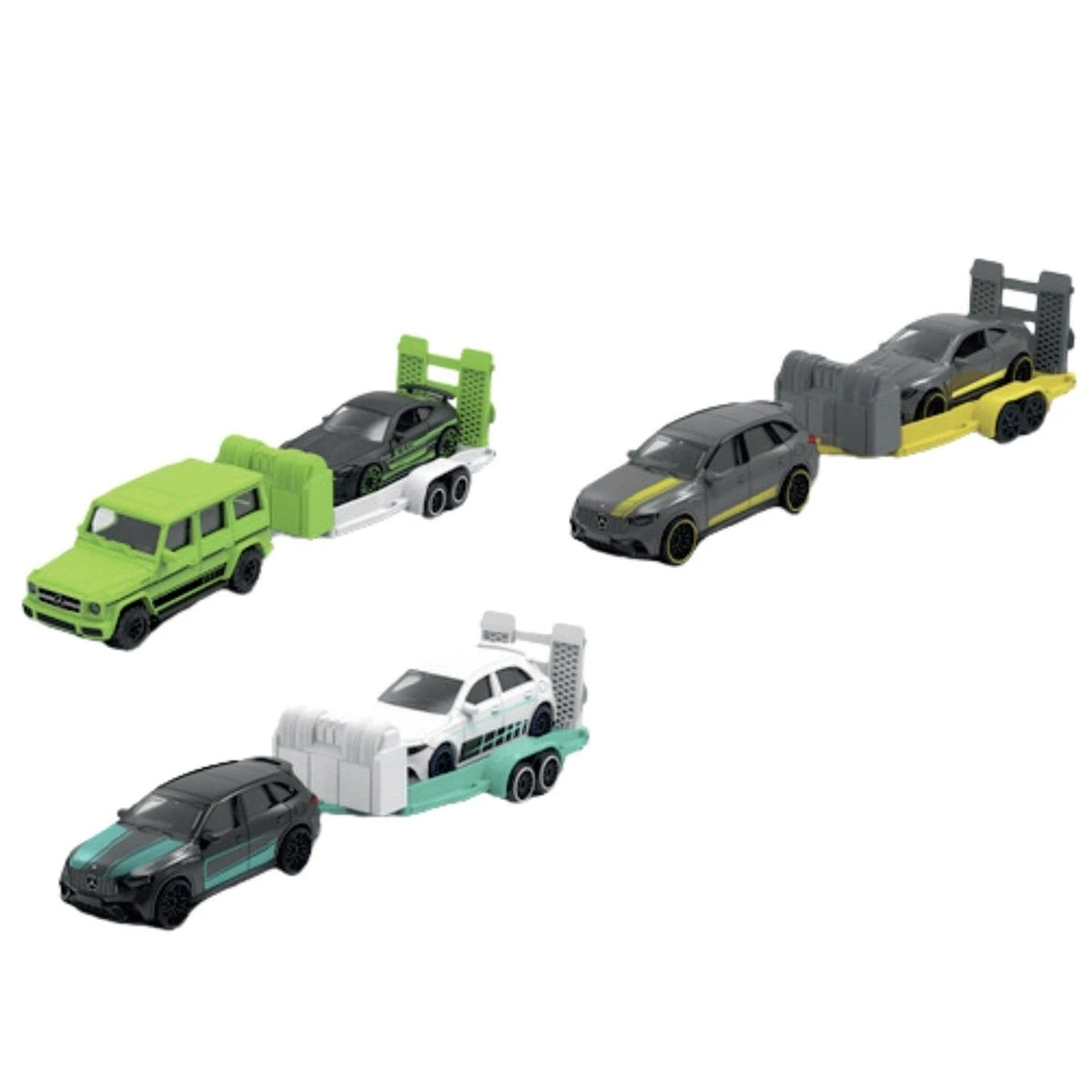 Majorette Mercedes AMG Deluxe Trailer Assortment
