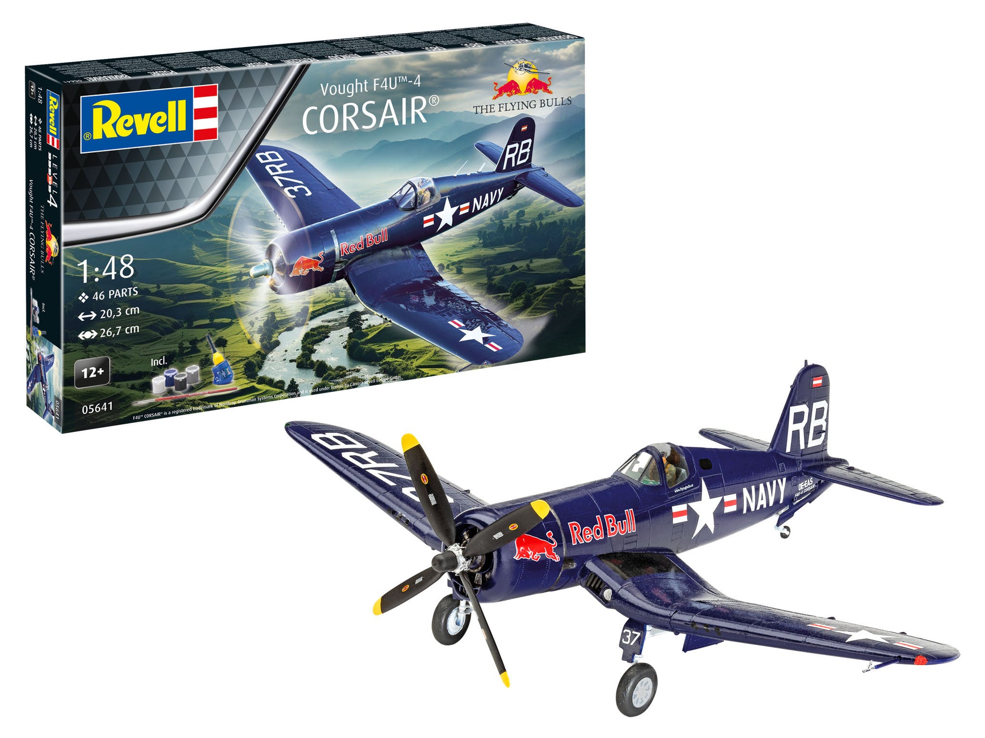 Revell Vought F4U Corsair 1:48 Scale Model Kit