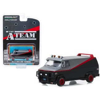 The A Team 1983 GMC Vandura Muddy 1:64 Die Cast