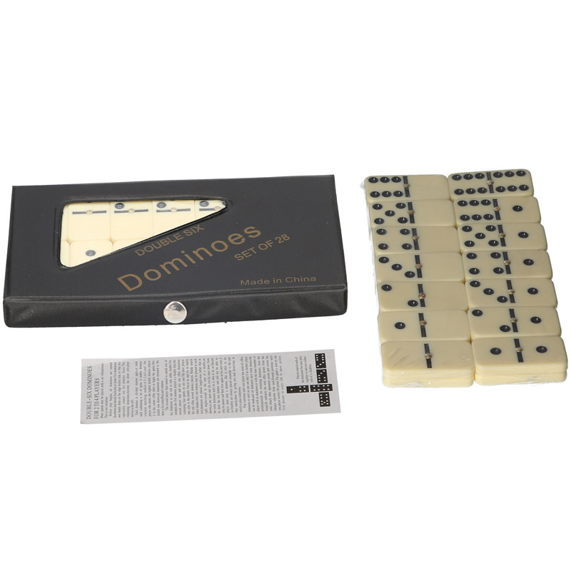 Dominoes In PVC Case