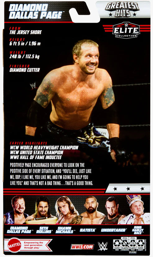 WWE Elite Greatest Hits Diamond Dallas Page