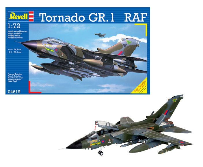 Tornado GR. Mk. 1 RAF 1:72 Scale Kit