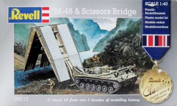 M-48 & Scissors Bridge 1:40 Scale Kit