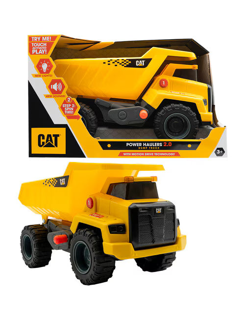 CAT Power Haulers Dump Truck with Light & Sound