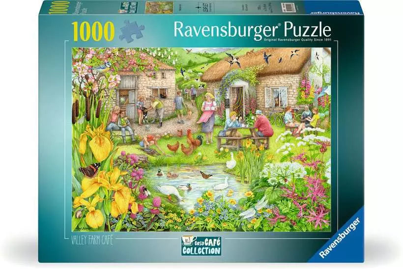 Cosy Caf No3: Farm Caf 1000 Piece Jigsaw Puzzle