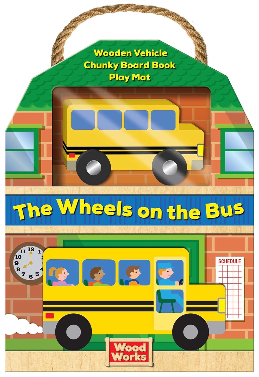 The Wheels On The Bus Chunky Board Book
