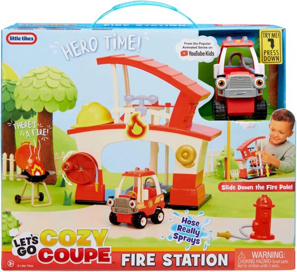 Little Tikes Lets Go Cosy Coupe Fire Station
