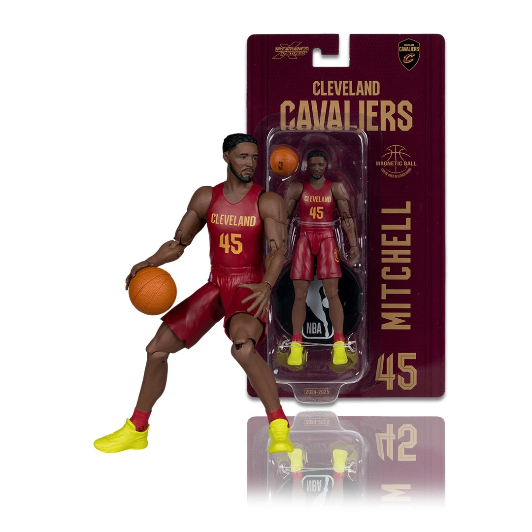 McFarlane Sportspicks Cleveland Cavaliers No.45 Donovan Mitchell Action Figure