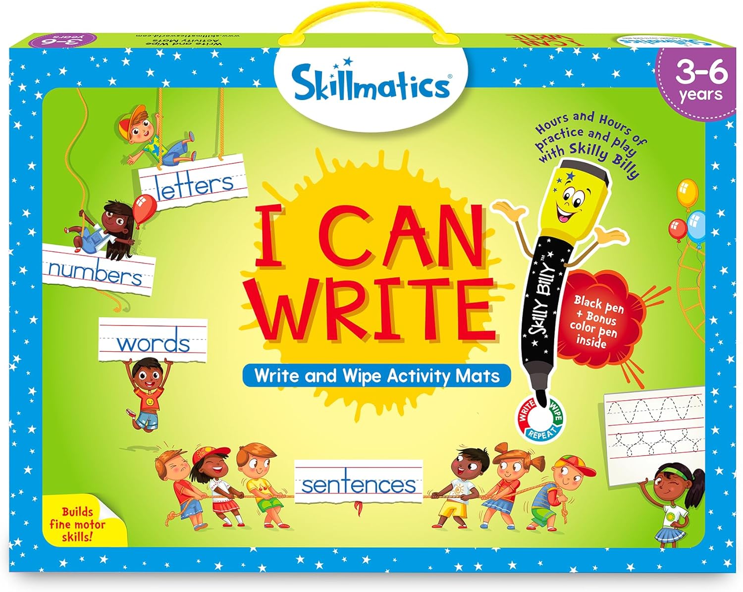 Skillmatics Write & Wipe I Can Write Set