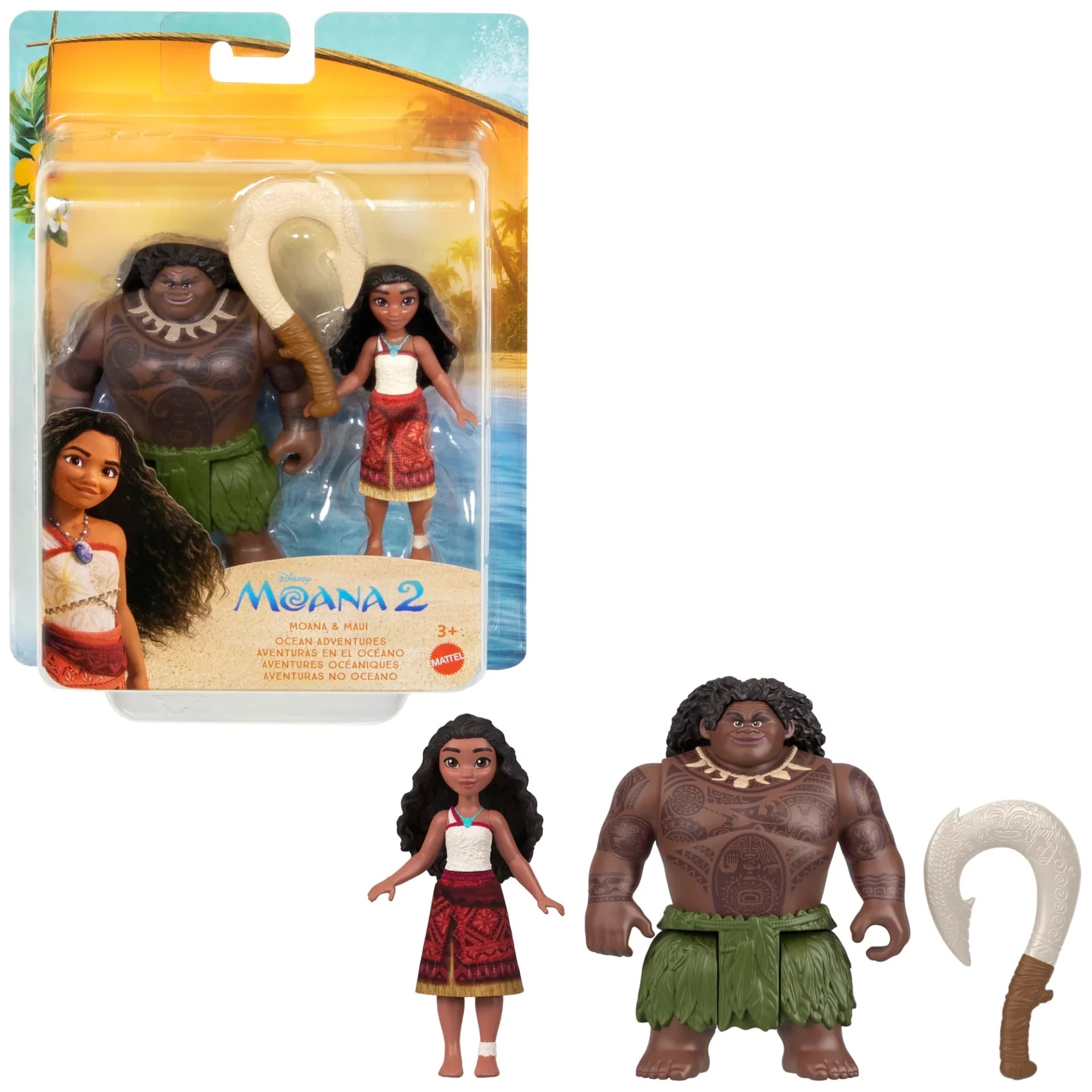 Disney Princess Moana & Maui Figure Set