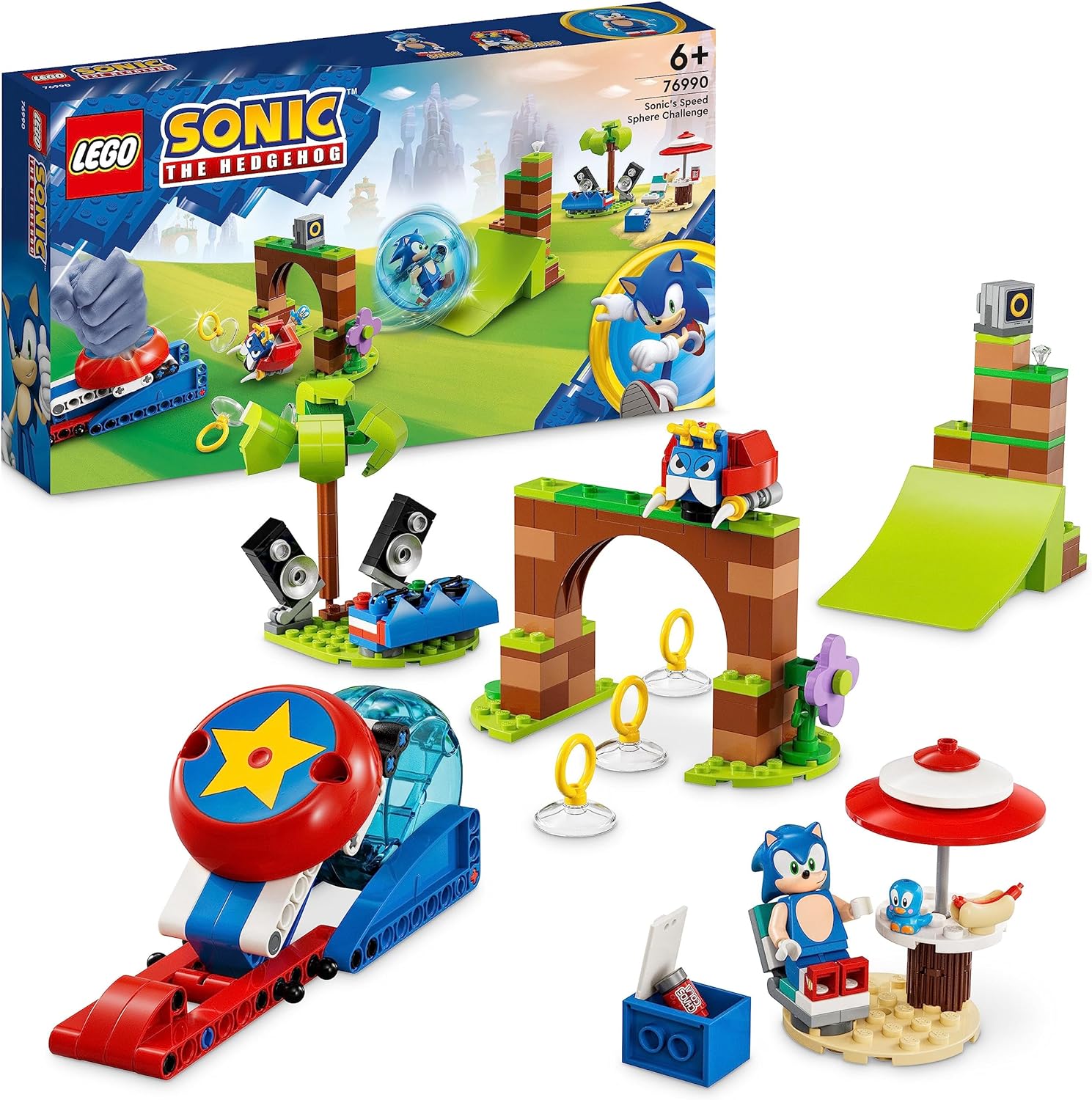 Lego 76990 Sonics Speed Sphere Challenge Set