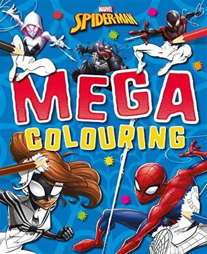 My Spider-Man Mega Colouring Book