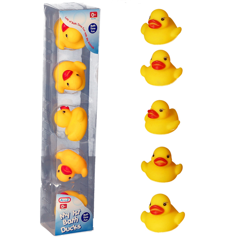 Bath Ducks 5 Piece Set