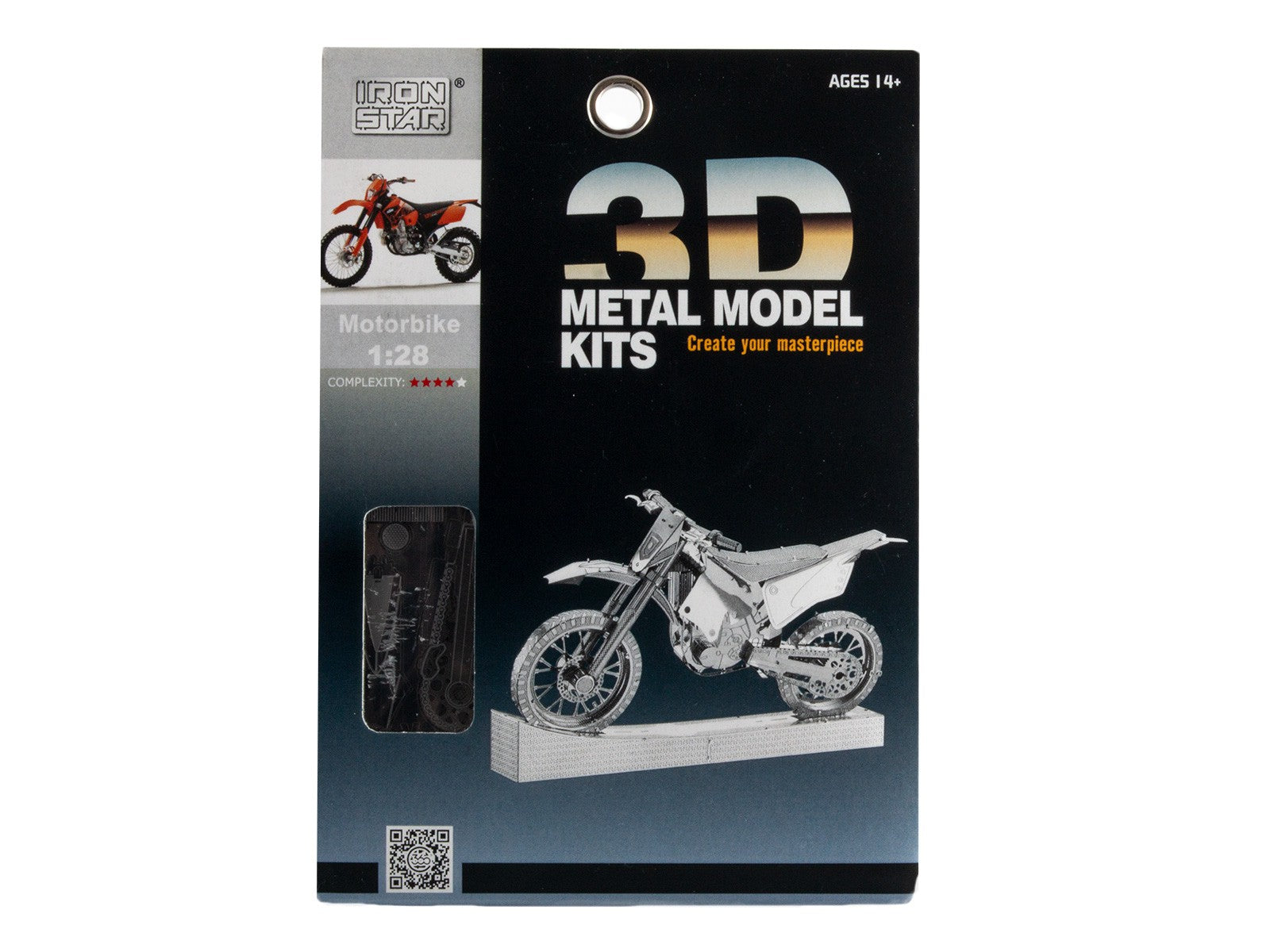 Metal World Motor Bike 1:28 3D Metal Kit