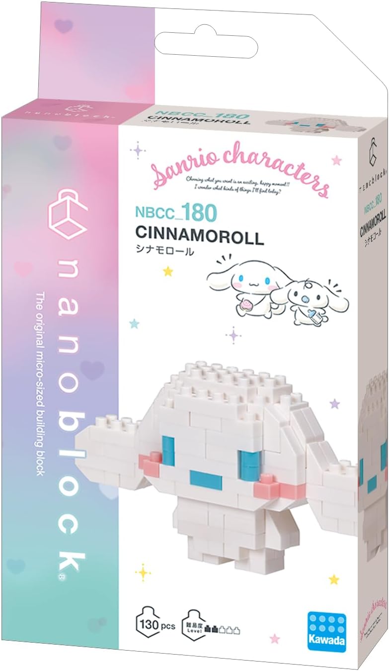 Nanoblocks Sanrio: Cinnamroll 180 piece Figure