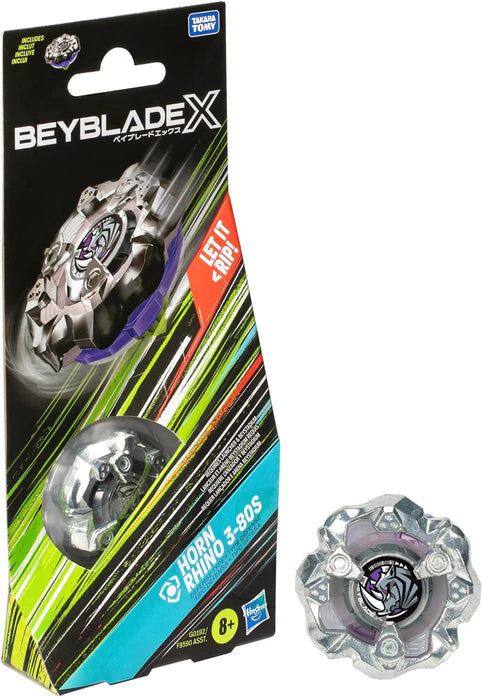 Beyblade X Horn Rhino 3-80S Defence Type